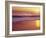 View of Beach at Sunset, Near Santa Cruz, California, USA-Stuart Westmoreland-Framed Photographic Print