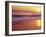 View of Beach at Sunset, Near Santa Cruz, California, USA-Stuart Westmoreland-Framed Photographic Print