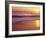 View of Beach at Sunset, Near Santa Cruz, California, USA-Stuart Westmoreland-Framed Photographic Print