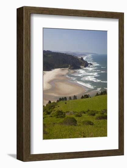 View of Beach, Cascade Head, Oregon, USA-Jamie & Judy Wild-Framed Photographic Print