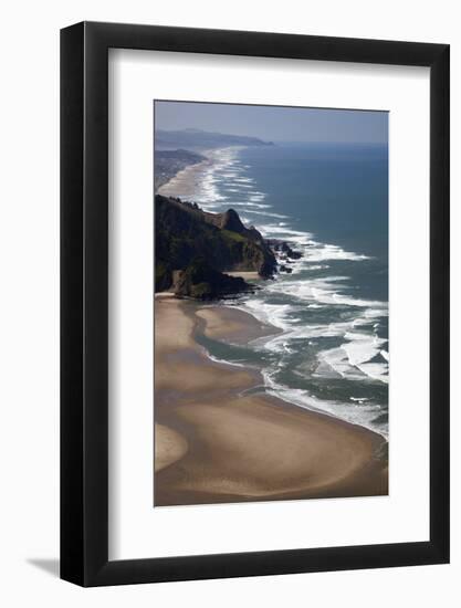 View of Beach, Cascade Head, Oregon, USA-Jamie & Judy Wild-Framed Photographic Print