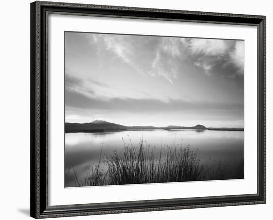 View of Bear River at Dusk, Cache Valley, Great Basin, Utah, USA-Scott T. Smith-Framed Photographic Print