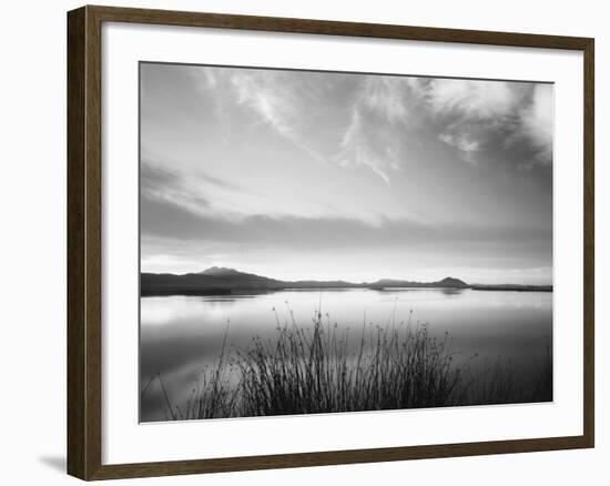 View of Bear River at Dusk, Cache Valley, Great Basin, Utah, USA-Scott T. Smith-Framed Photographic Print