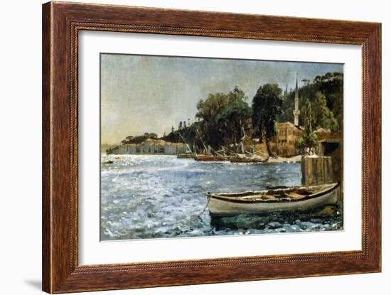 View of Bebek Near Constantinople, 1872-Jan Matejko-Framed Giclee Print