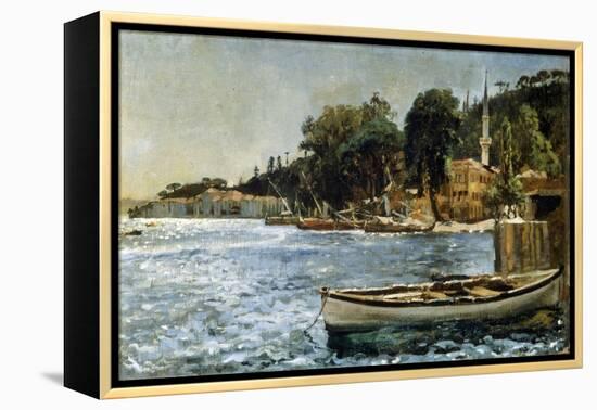 View of Bebek Near Constantinople, 1872-Jan Matejko-Framed Premier Image Canvas
