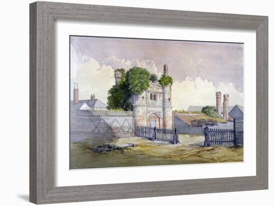 View of Beckingham Hall Near Withham, Essex, 1869-R Nightingale-Framed Giclee Print