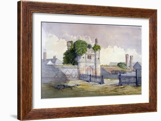 View of Beckingham Hall Near Withham, Essex, 1869-R Nightingale-Framed Giclee Print