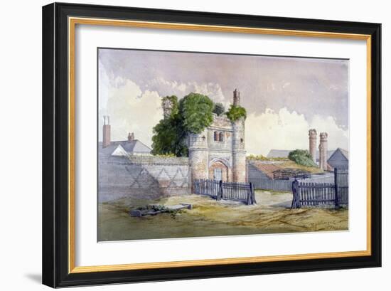 View of Beckingham Hall Near Withham, Essex, 1869-R Nightingale-Framed Giclee Print