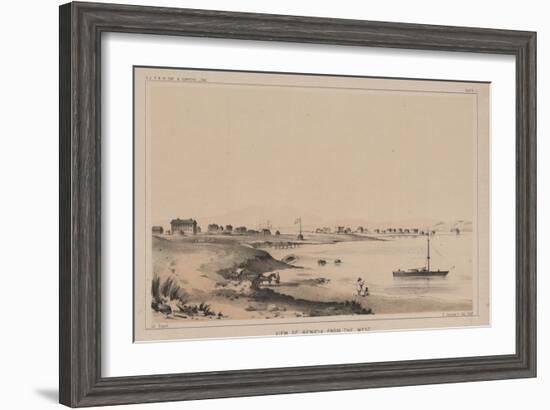 View of Benicia from the West, 1856-Charles Koppel-Framed Giclee Print