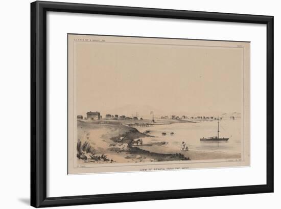 View of Benicia from the West, 1856-Charles Koppel-Framed Giclee Print