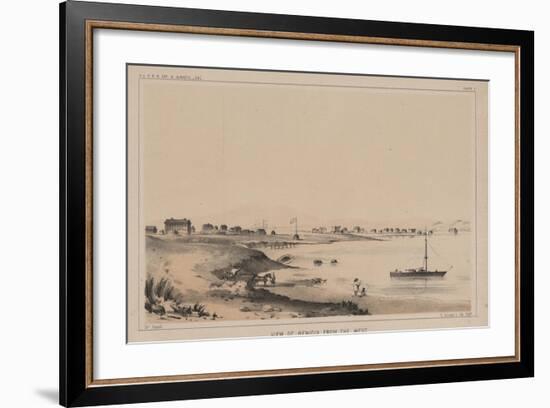 View of Benicia from the West, 1856-Charles Koppel-Framed Giclee Print