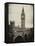 View of Big Ben from across the Westminster Bridge - London - UK - England - United Kingdom-Philippe Hugonnard-Framed Premier Image Canvas