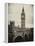 View of Big Ben from across the Westminster Bridge - London - UK - England - United Kingdom-Philippe Hugonnard-Framed Premier Image Canvas