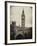 View of Big Ben from across the Westminster Bridge - London - UK - England - United Kingdom-Philippe Hugonnard-Framed Premium Photographic Print