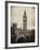 View of Big Ben from across the Westminster Bridge - London - UK - England - United Kingdom-Philippe Hugonnard-Framed Photographic Print