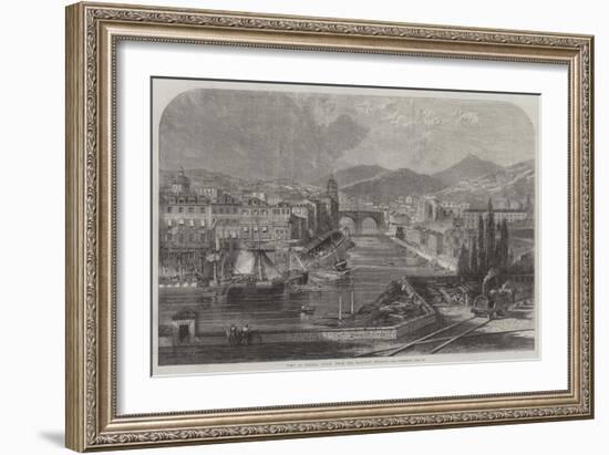 View of Bilbao, Spain, from the Railway Station-null-Framed Giclee Print