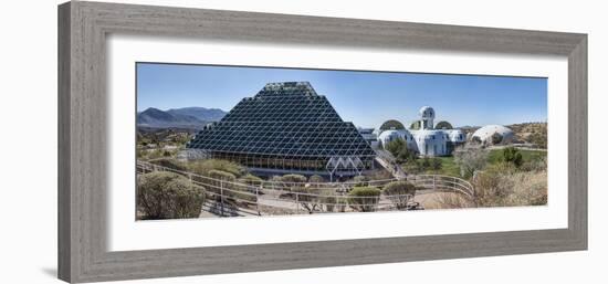 View of Biosphere 2, Tucson, Arizona, USA-Panoramic Images-Framed Photographic Print