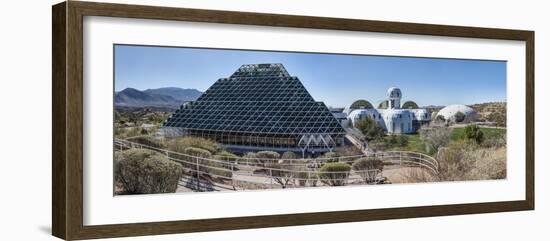 View of Biosphere 2, Tucson, Arizona, USA-Panoramic Images-Framed Photographic Print