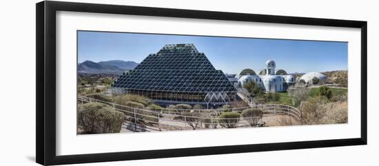 View of Biosphere 2, Tucson, Arizona, USA-Panoramic Images-Framed Photographic Print