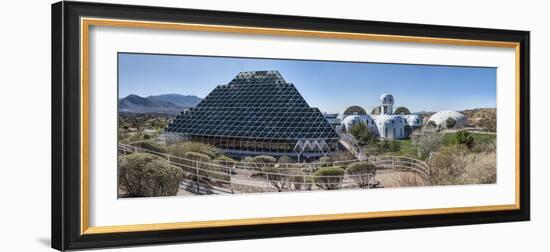 View of Biosphere 2, Tucson, Arizona, USA-Panoramic Images-Framed Photographic Print