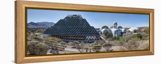 View of Biosphere 2, Tucson, Arizona, USA-Panoramic Images-Framed Premier Image Canvas