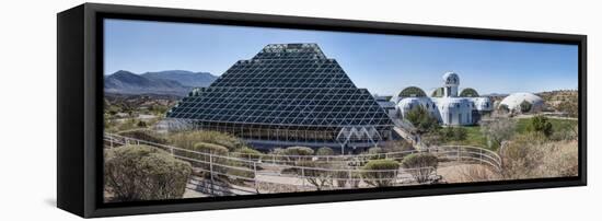 View of Biosphere 2, Tucson, Arizona, USA-Panoramic Images-Framed Premier Image Canvas