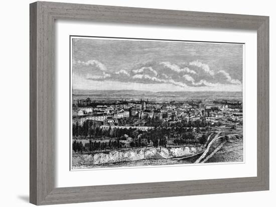 View of Blida, Algeria, C1890-Armand Kohl-Framed Giclee Print