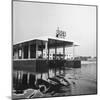 View of Boatslip at a US Coast Guard Air Station-David Scherman-Mounted Premium Photographic Print