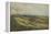 View of Bodenham and the Malvern Hills, Herefordshire-John Varley-Framed Premier Image Canvas