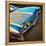 View of Bonnet of 1950's Car-Salvatore Elia-Framed Premier Image Canvas