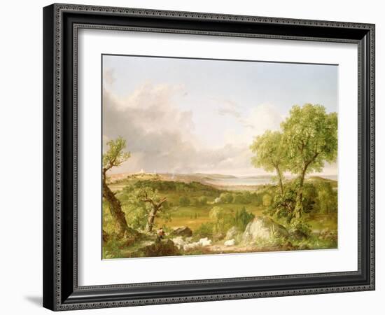 View of Boston-Thomas Cole-Framed Giclee Print