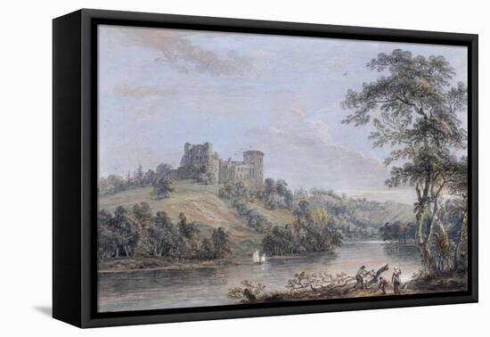 View of Bothwell Castle on the Clyde, Lanarkshire, 1792-Paul Sandby-Framed Premier Image Canvas