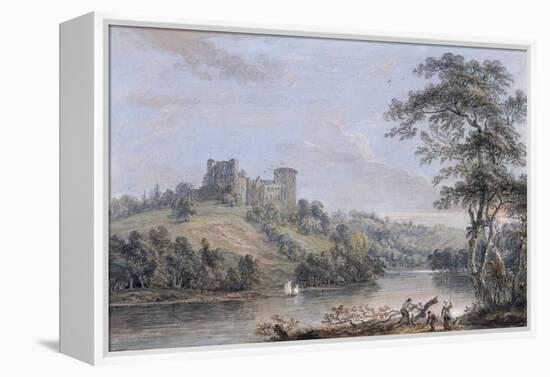 View of Bothwell Castle on the Clyde, Lanarkshire, 1792-Paul Sandby-Framed Premier Image Canvas