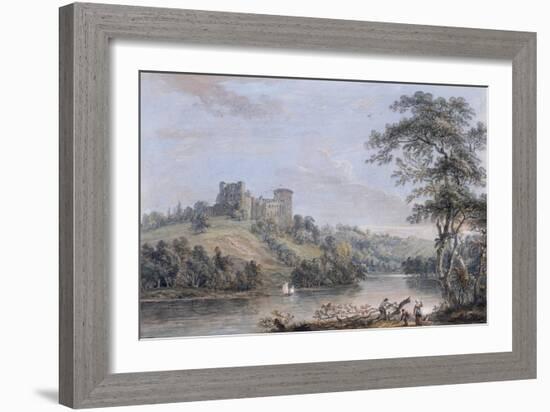 View of Bothwell Castle on the Clyde, Lanarkshire, 1792-Paul Sandby-Framed Giclee Print