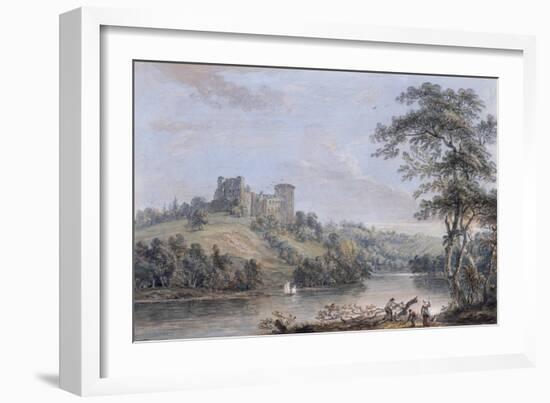 View of Bothwell Castle on the Clyde, Lanarkshire, 1792-Paul Sandby-Framed Giclee Print