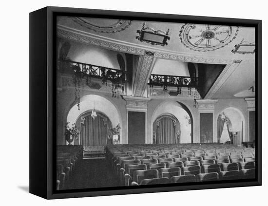 View of box and orchestra foyers from the stage, Regent Theatre, Brighton, Sussex, 1922-null-Framed Premier Image Canvas