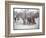 View of Boys Playing Basketball on a Court at Tompkins Square Park on Arbor Day, New York, 1904-Byron Company-Framed Giclee Print