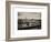 View of Brooklyn Bridge with the Empire State Buildings-Philippe Hugonnard-Framed Art Print