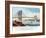 View of Brooklyn Bridge-Currier & Ives-Framed Giclee Print