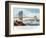 View of Brooklyn Bridge-Currier & Ives-Framed Giclee Print