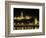 View of Budapest, Hungary at Night-Ron Rocz-Framed Photographic Print