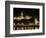 View of Budapest, Hungary at Night-Ron Rocz-Framed Photographic Print