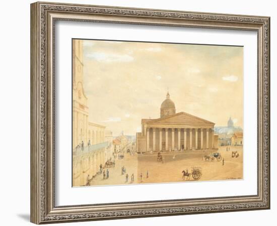 View of Buenos Aires, 1829-Caspar David Friedrich-Framed Giclee Print