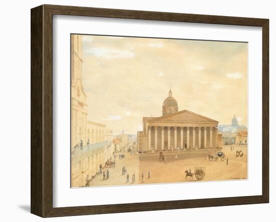 View of Buenos Aires, 1829-Caspar David Friedrich-Framed Giclee Print