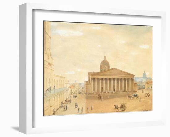 View of Buenos Aires, 1829-Caspar David Friedrich-Framed Giclee Print