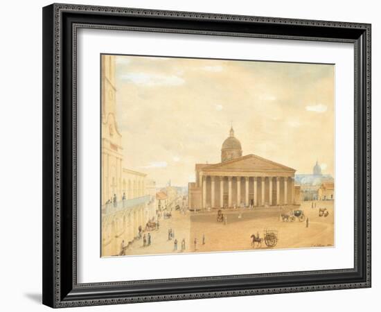 View of Buenos Aires, 1829-Caspar David Friedrich-Framed Giclee Print