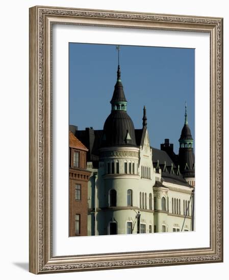 View of Building with Spires, Helsinki, Finland-Nancy & Steve Ross-Framed Photographic Print