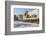 View of buildings and cafes on the Promenade, Split, Dalmatian Coast, Croatia-Frank Fell-Framed Photographic Print