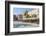 View of buildings and cafes on the Promenade, Split, Dalmatian Coast, Croatia-Frank Fell-Framed Photographic Print
