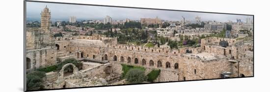 View of buildings in an Old City, Jerusalem, Israel-null-Mounted Photographic Print